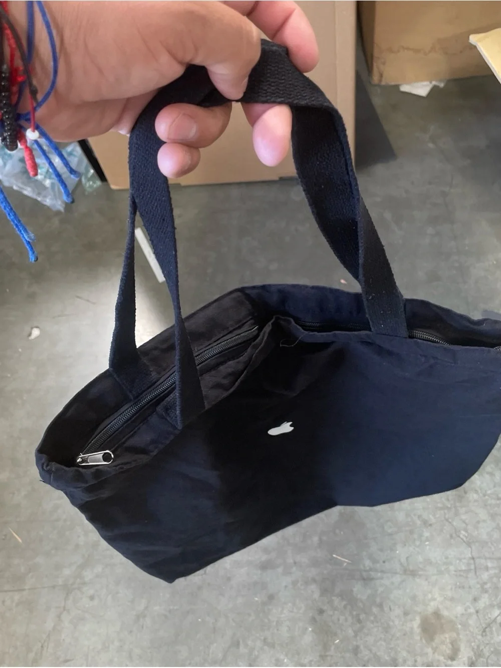 Apple Computers Tote Canvas Beach Bag Employee Gift
